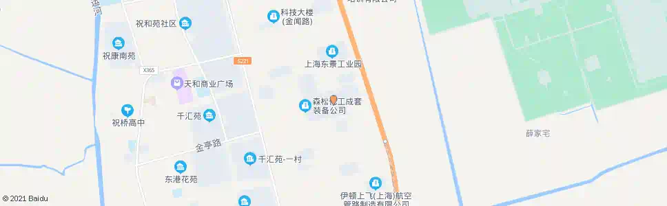 上海森松公司_公交站地图_上海公交_妙搜公交查询2025