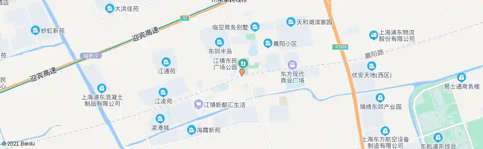 上海晨阳西路川南奉公路_公交站地图_上海公交_妙搜公交查询2025