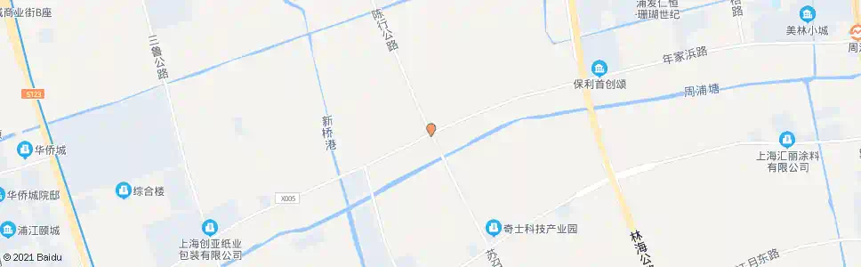 上海陈行公路苏召路_公交站地图_上海公交_妙搜公交查询2025