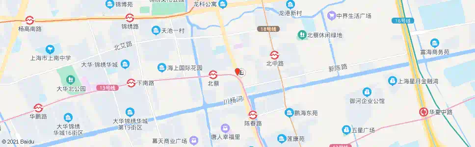 上海莲安东路沪南路_公交站地图_上海公交_妙搜公交查询2025