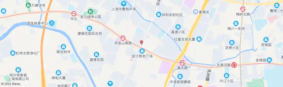 上海万镇路金沙江路_公交站地图_上海公交_妙搜公交查询2025