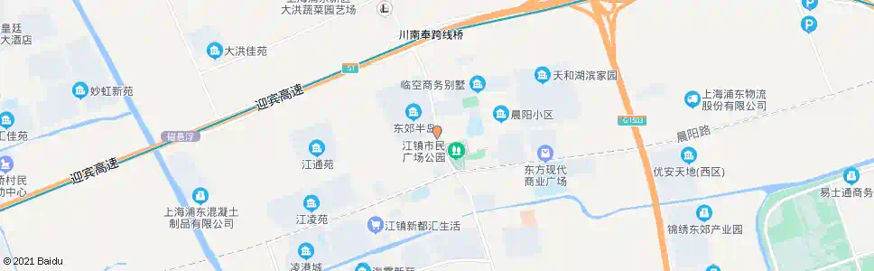 上海川南奉公路晚霞路_公交站地图_上海公交_妙搜公交查询2025