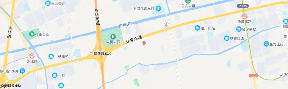 上海孙浦路华夏东路_公交站地图_上海公交_妙搜公交查询2025