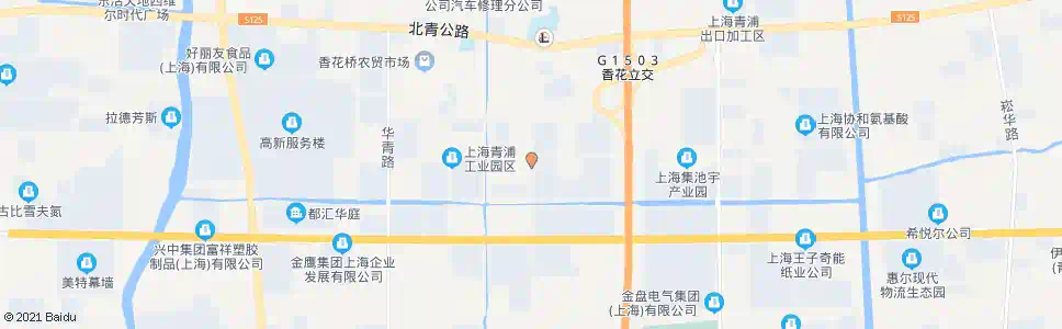 上海北青公路新水路_公交站地图_上海公交_妙搜公交查询2025