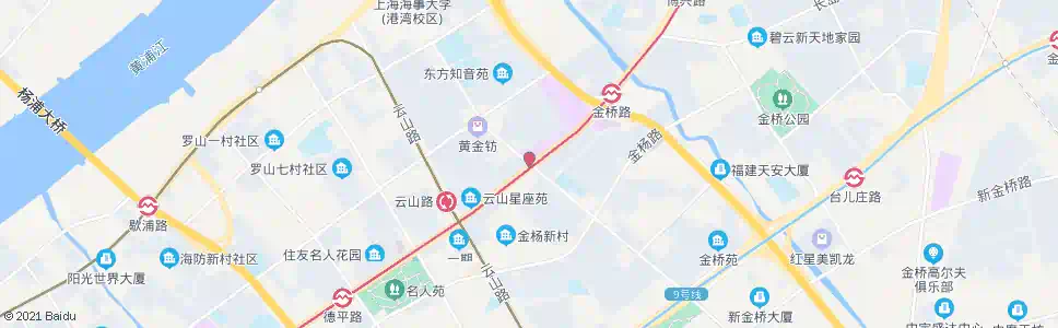 上海枣庄路张杨路_公交站地图_上海公交_妙搜公交查询2025