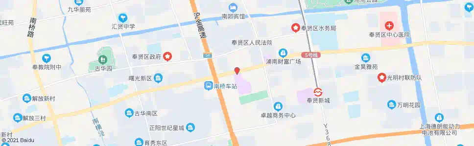 上海南方国际广场(招呼站)_公交站地图_上海公交_妙搜公交查询2025