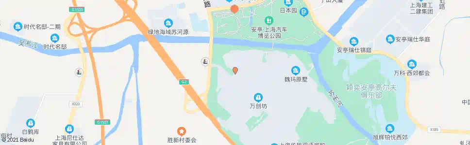 上海北安德路安礼路_公交站地图_上海公交_妙搜公交查询2025