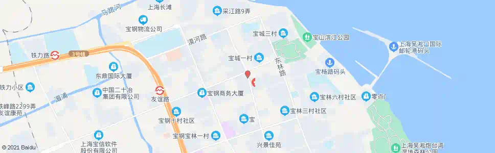 上海友谊支路友谊路_公交站地图_上海公交_妙搜公交查询2025