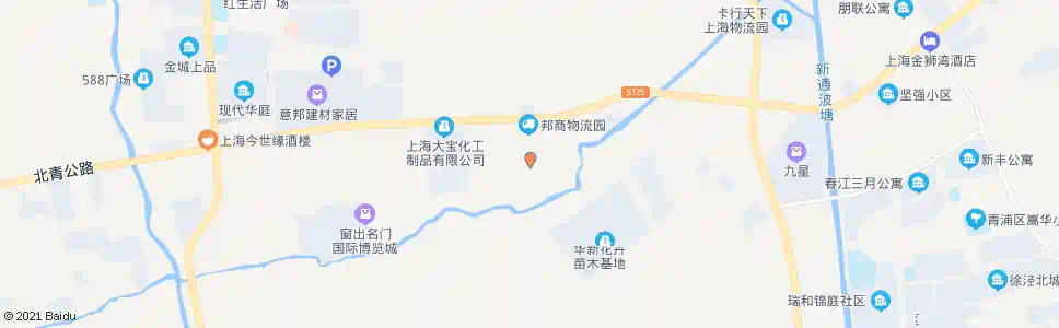 上海北青公路新塔星_公交站地图_上海公交_妙搜公交查询2025