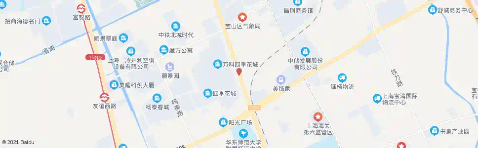 上海江杨北路镇泰路_公交站地图_上海公交_妙搜公交查询2025