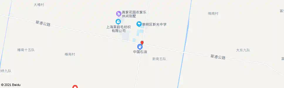 上海草港公路前竖公路_公交站地图_上海公交_妙搜公交查询2025