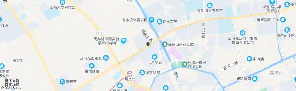 上海胜竹路嘉唐公路_公交站地图_上海公交_妙搜公交查询2025