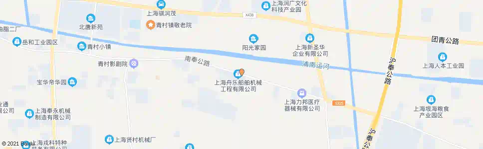 上海唐家_公交站地图_上海公交_妙搜公交查询2025