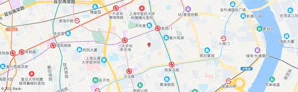上海肇周路合肥路_公交站地图_上海公交_妙搜公交查询2025