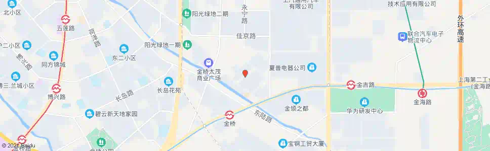 上海佳虹路永业路_公交站地图_上海公交_妙搜公交查询2025