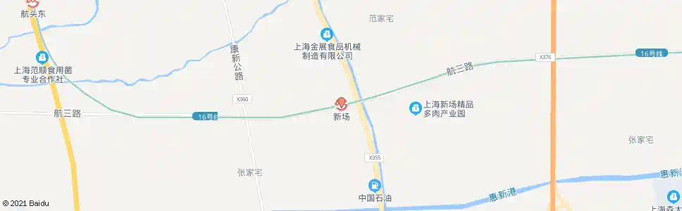 上海新场镇_公交站地图_上海公交_妙搜公交查询2025