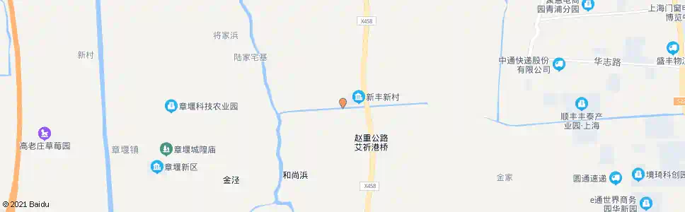 上海新丰支路高家台村_公交站地图_上海公交_妙搜公交查询2025