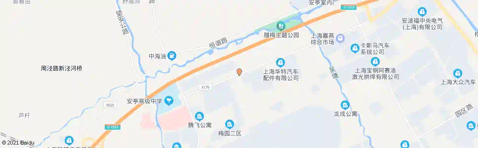 上海嘉安公路前杨路_公交站地图_上海公交_妙搜公交查询2025