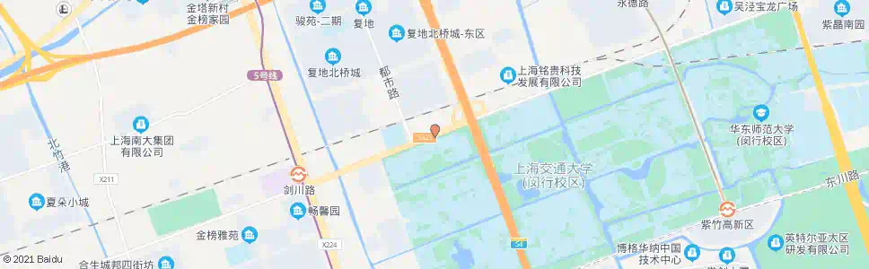 上海剑川路沧源路_公交站地图_上海公交_妙搜公交查询2025
