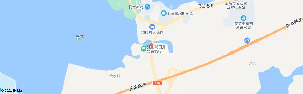 上海沪青平公路老姚簖村_公交站地图_上海公交_妙搜公交查询2025