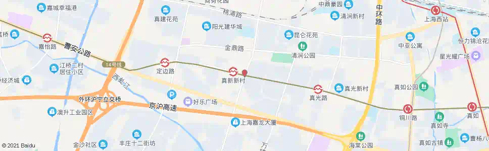 上海祁连山南路铜川路_公交站地图_上海公交_妙搜公交查询2025