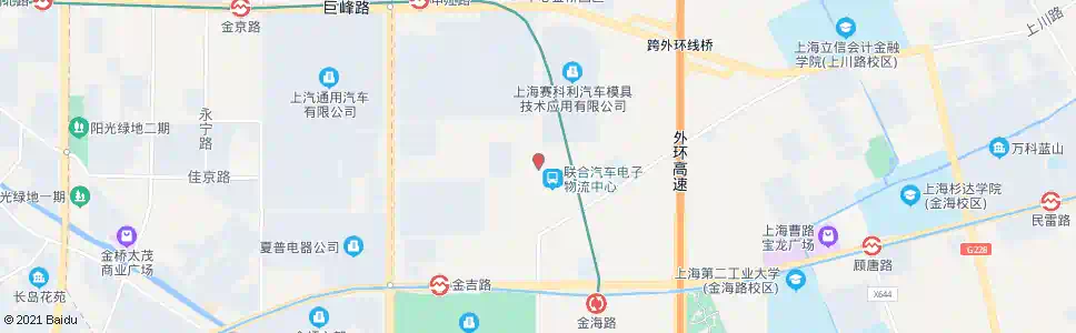上海金穗路秦桥路_公交站地图_上海公交_妙搜公交查询2025