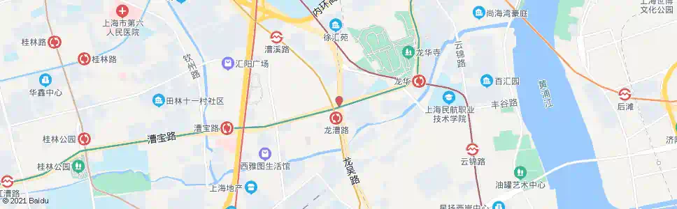 上海龙华(龙吴路)_公交站地图_上海公交_妙搜公交查询2025