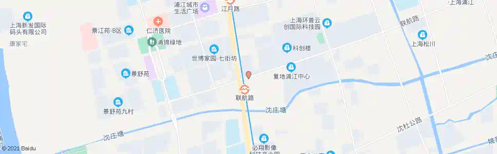 上海联航路浦星公路_公交站地图_上海公交_妙搜公交查询2025