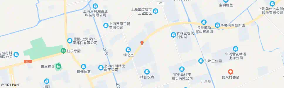 上海金石路山茶路_公交站地图_上海公交_妙搜公交查询2025