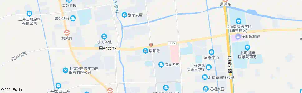 上海周东南路周祝公路_公交站地图_上海公交_妙搜公交查询2025