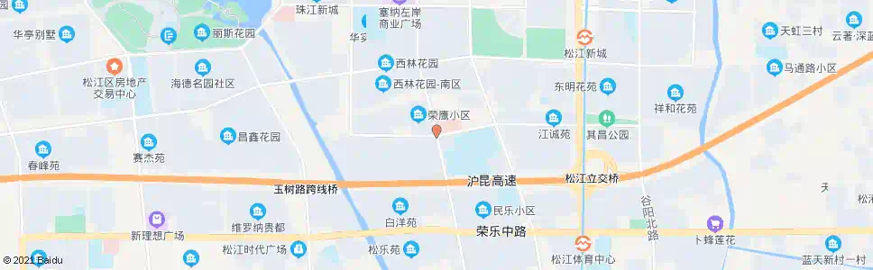 上海西林北路南其昌路_公交站地图_上海公交_妙搜公交查询2025