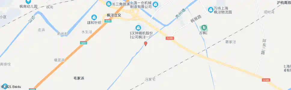 上海野米泾_公交站地图_上海公交_妙搜公交查询2025