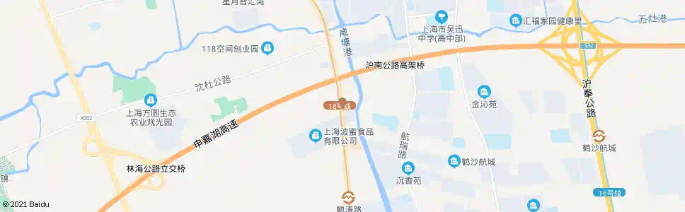 上海农机(招呼站)_公交站地图_上海公交_妙搜公交查询2025
