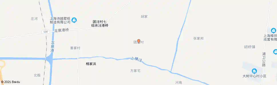 上海团泾村_公交站地图_上海公交_妙搜公交查询2025