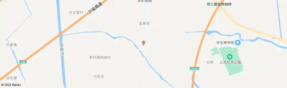 上海青昆路朱川泾站_公交站地图_上海公交_妙搜公交查询2025