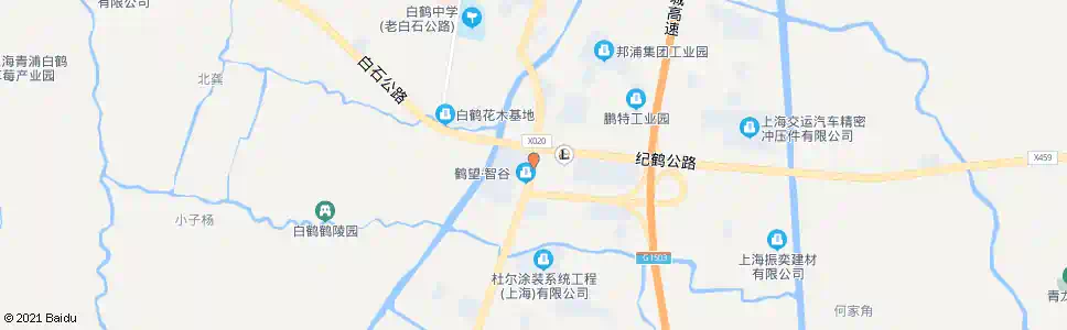 上海纪鹤公路外青松公路_公交站地图_上海公交_妙搜公交查询2025