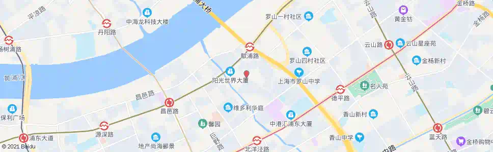 上海崮山路栖山路_公交站地图_上海公交_妙搜公交查询2025