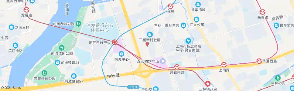 上海海阳路西营南路_公交站地图_上海公交_妙搜公交查询2025