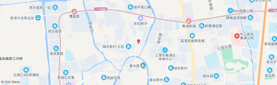 上海青赵公路城中北路_公交站地图_上海公交_妙搜公交查询2025