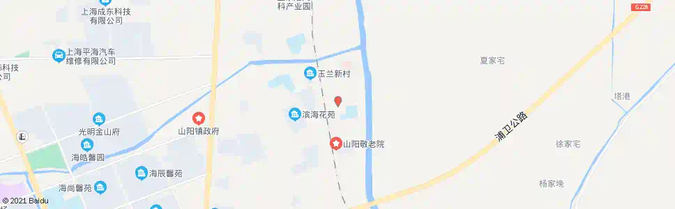 上海山阳小学_公交站地图_上海公交_妙搜公交查询2025