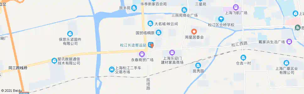 上海松江永丰站_公交站地图_上海公交_妙搜公交查询2025