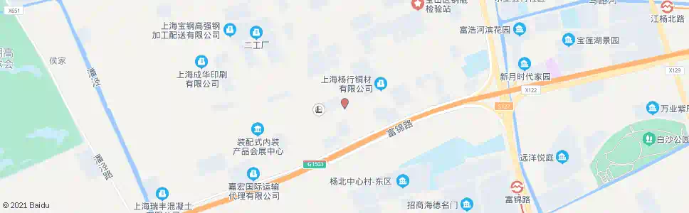 上海锦富路共祥路_公交站地图_上海公交_妙搜公交查询2025