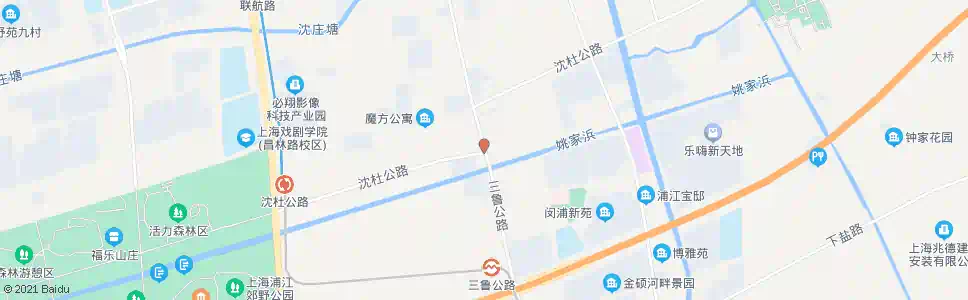上海叶家桥路三鲁路_公交站地图_上海公交_妙搜公交查询2025