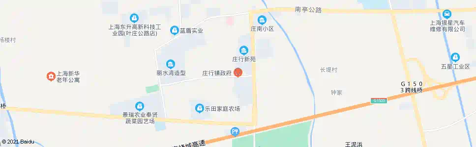 上海庄行镇_公交站地图_上海公交_妙搜公交查询2025