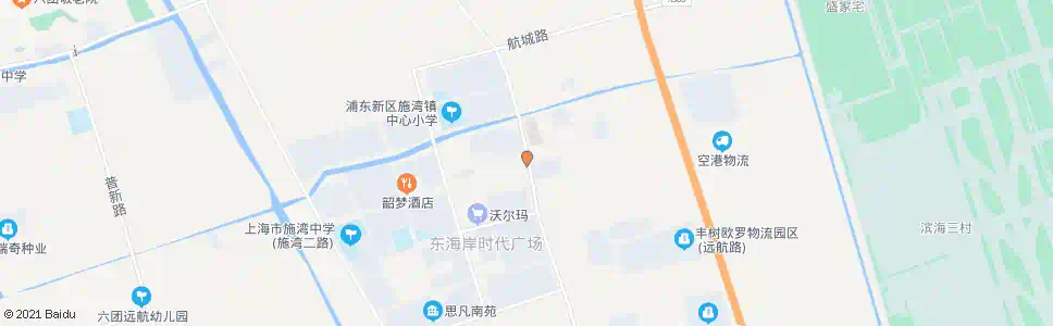 上海施新路川南奉公路_公交站地图_上海公交_妙搜公交查询2025