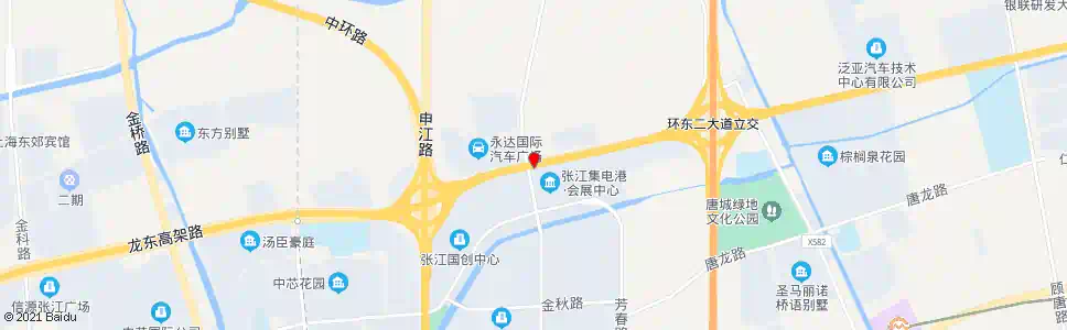 上海龙东大道张东路_公交站地图_上海公交_妙搜公交查询2025
