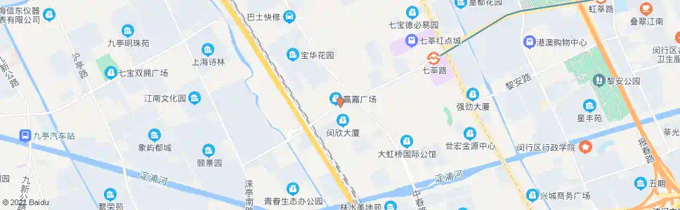 上海顾戴路中春路_公交站地图_上海公交_妙搜公交查询2025