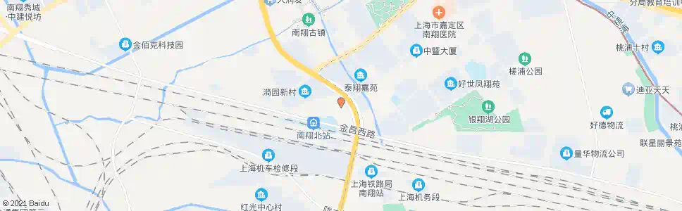 上海银翔路星华路_公交站地图_上海公交_妙搜公交查询2025