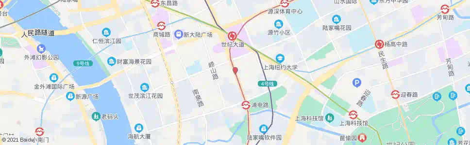 上海东方路浦电路_公交站地图_上海公交_妙搜公交查询2025