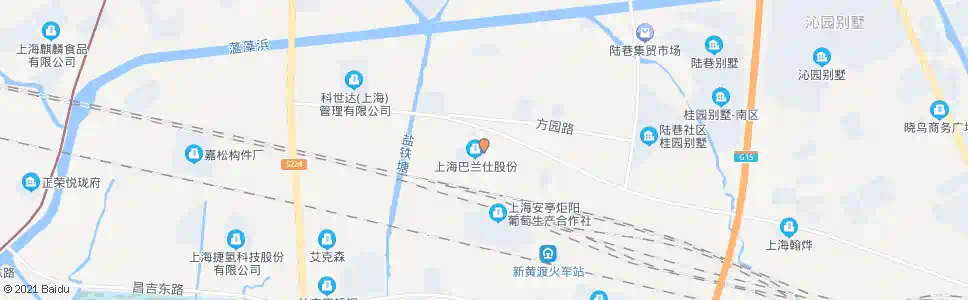 上海星光村_公交站地图_上海公交_妙搜公交查询2025